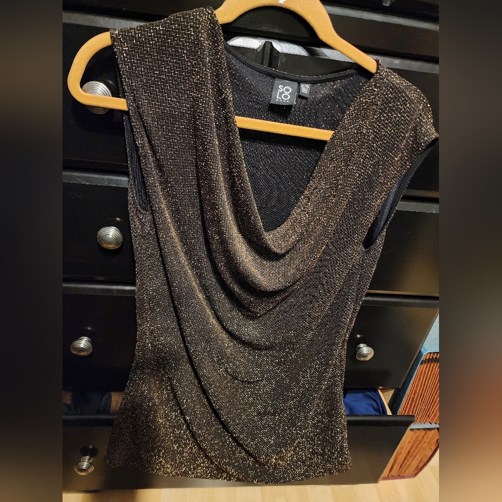 Women's Glitter Blouse XL